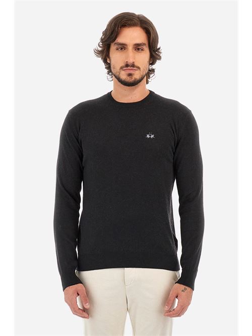 MAN TRICOT CREW NECK LA MARTINA | WMS002-YW091/9999